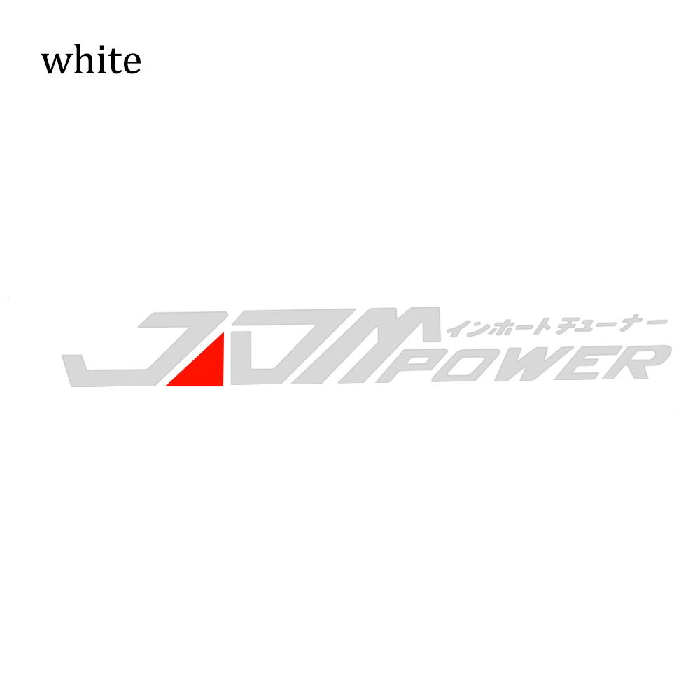 Vinyl Personality Black/White Car Sticker JDM Decal Automobile Decoration