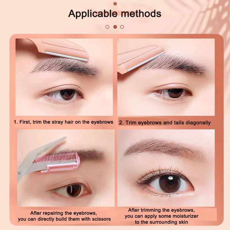 Eyebrow Clippers Classic Eyebrow Thinner Eyebrow Clippers False Eyelash Scissors
