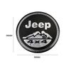 4Pcs 56mm Car Emblem Auto Wheel Center Hub Caps Decal Accessories For Jeep Wrangler Renegade Compass Grand Cherokee Patriot