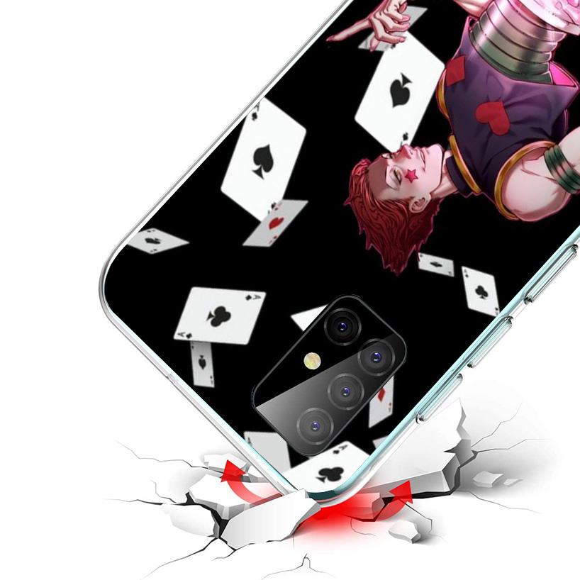 Чехол для телефона Hunter X Hisoka для Samsung Galaxy A52 A32 A22 A12 A51 A31 A50S A30S A20S A10S Note 20 Ultra 10 Plus S10 A72 A71 Gala