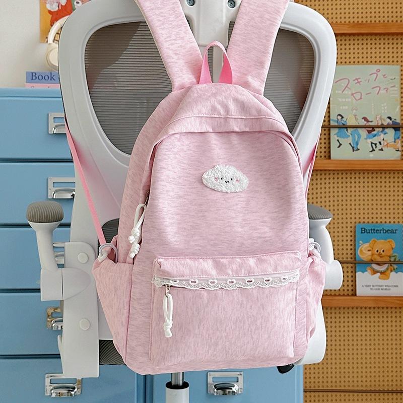 Schoolbag new Mori versatile sweet college student schoolbag high value niche lightweight backpack leisure spring outing backpack