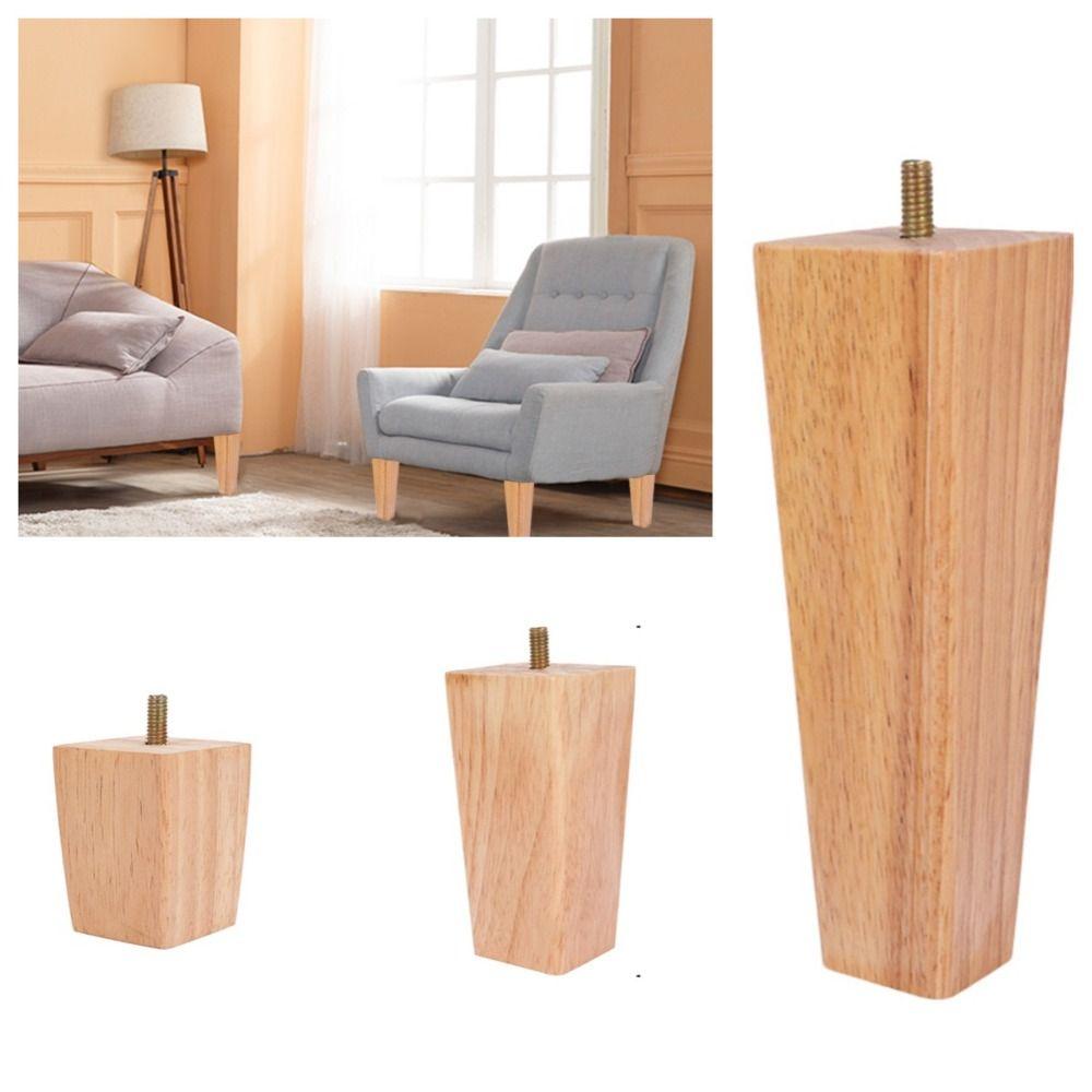 Запасные ножки для мебели Квадратные ножки для дивана Наклонные ножки для мебели Дом