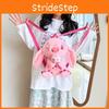 Plush Cartoon Kids Backpack With Zippered Compartment And Breathability