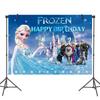 Frozen Birthday Party Supplies Disposable Cutlery Paper Plates Paper Cups Tissue Girls Birthday Party Decorations