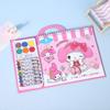 Новая детская раскраска-книжка для рисования каракулей и раскрашивания Sanrio, развивающая, обучающая, волшебная, для детского сада, с акварелью