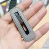 Geometry Square Leather Hair Clip Pu Leather Side Clip Cute Girl Hairpin  Travel