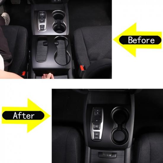 Matte Black Central Control Gear Shift Panel trim Cover For Honda Pilot 20+