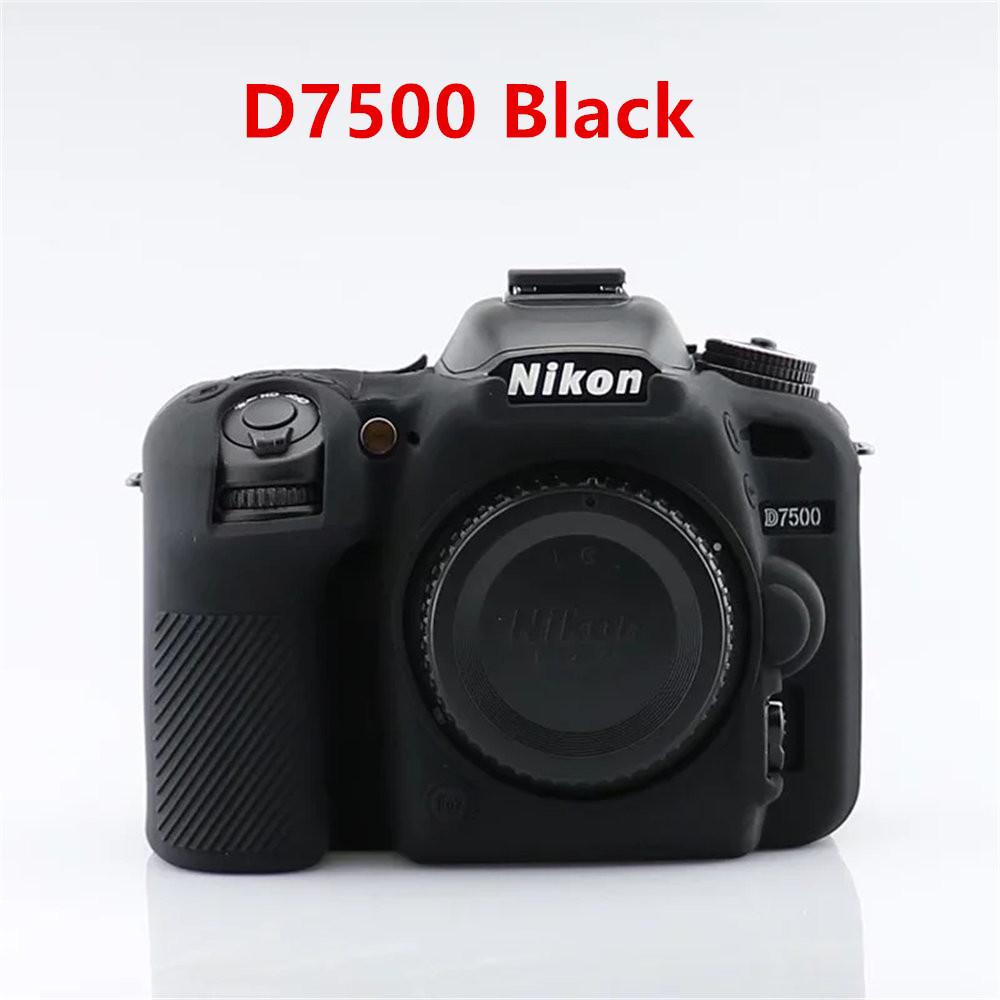 Мягкий силиконовый чехол для корпуса для Nikon D750 D780 D7000 D850 D810 D7500 D600 D610 D5100 D5200 D7200 D5500 D5600 D3300 D3400 D3500