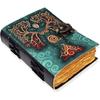 Blank Green Spell Book Of Shadows Journal With Lock Clasp Prop Hocus Poc