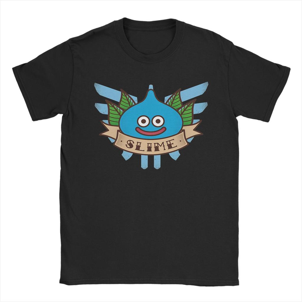 Unisex Women New Arrival Dragon Quest slime Tee T Shirt Cotton Tshirts Clothes