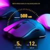 Легкая беспроводная игровая мышь Dareu EM903