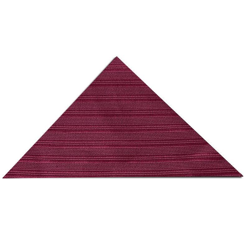 Men's Red Pocket Square for Suit - Formal Wedding Groom or Best Man Accessory