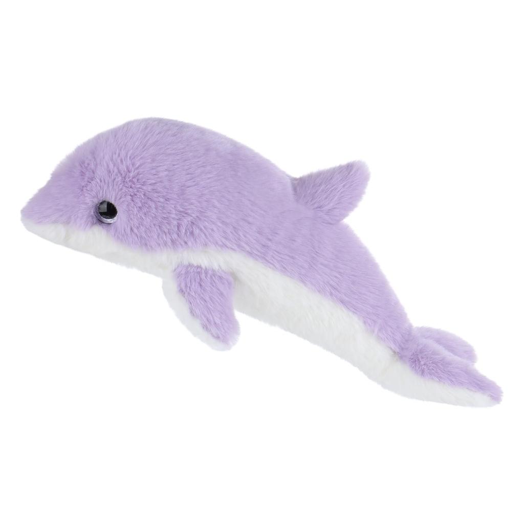 Apricot Lamb Taro Purple Dolphin Plush Toy for Kids, Soft and Cute, Fluffy Taro Purple Dolphin for Girls and Boys, 30cm