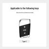 Fits 25 Models: 2025 Passat Key Cover Volkswagen Magotan B8 Metal Leather Shell for Men & Women 330