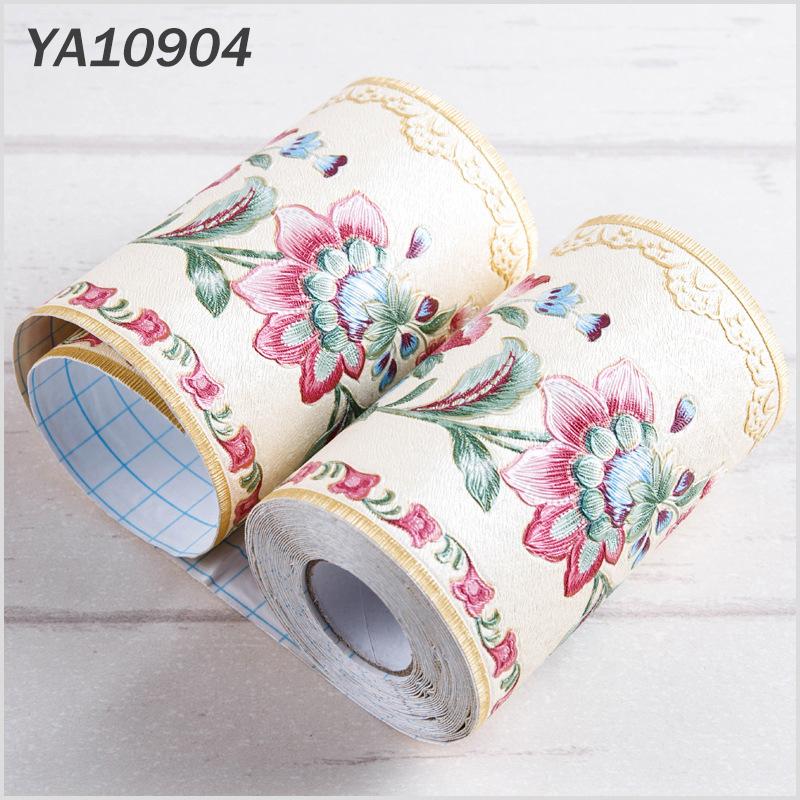 5 метров ПВХ самоклеящийся бордюр узор наклейка настенный плинтус талия декор водонепроницаемый кухня ванная плитка настенные наклейки