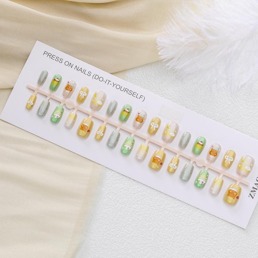 30 милых мультяшных наклеек для лака для ногтей «Кошачий глаз» — полная коллекция кодов