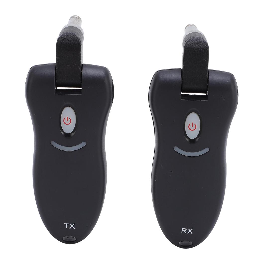 Wireless Guitar System 2.4GHz Transmitter Receiver Rechargeable Sound Transceiver for Bass