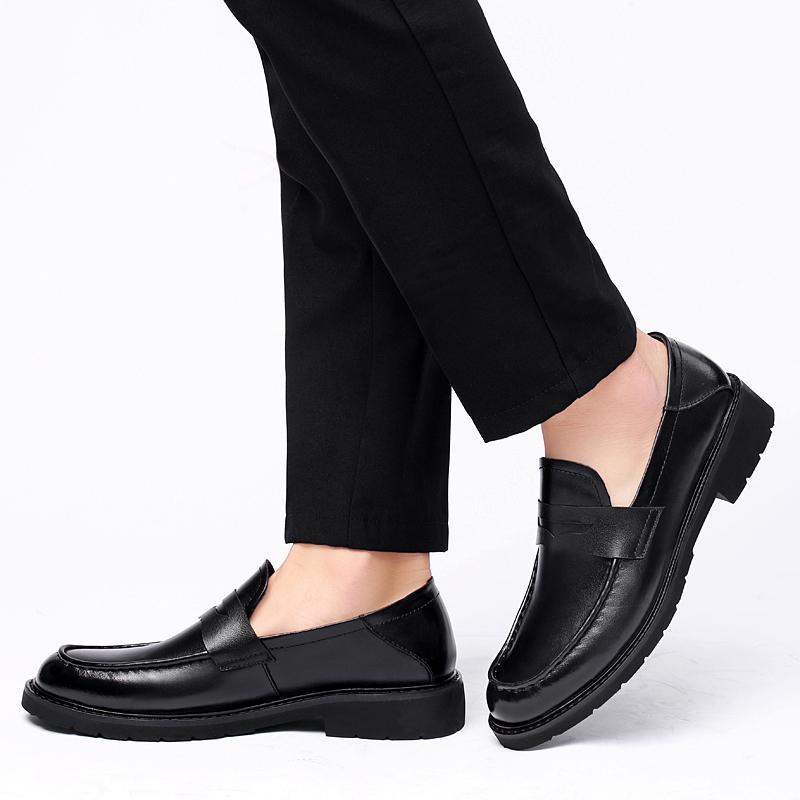 Classic Retro Men's Dress Shoes Business Style Party Leather Formal Shoes Wedding Shoes Men's Flats Leather Oxfords