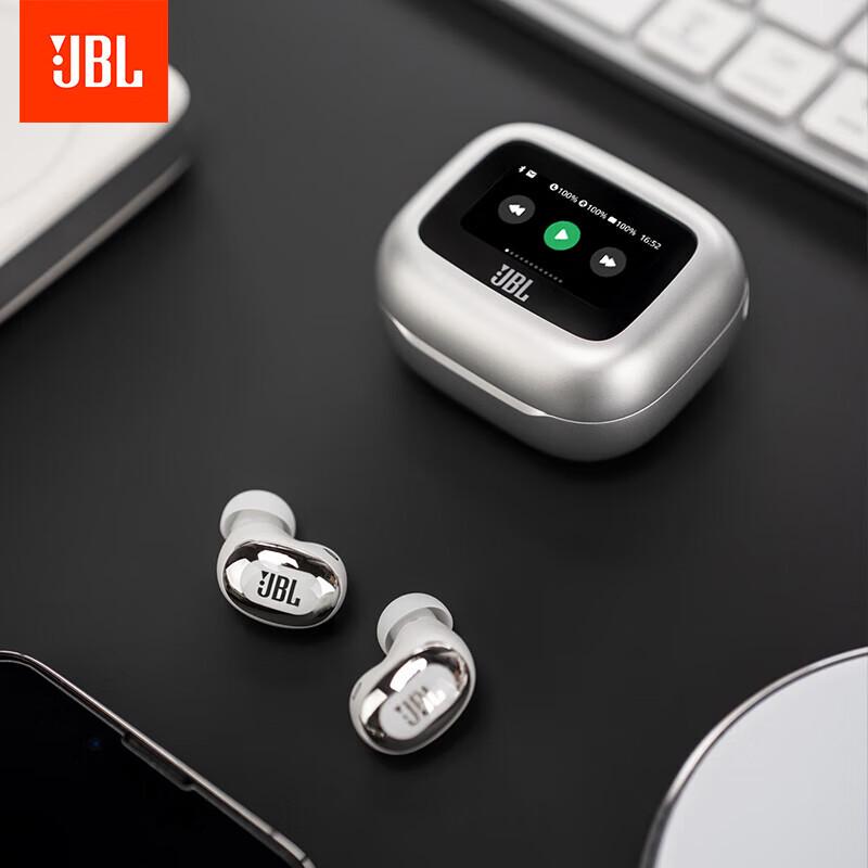 JBL LIVE BUDS 3 True Wireless Noise-Cancelling Earbuds with Smart Touchscreen