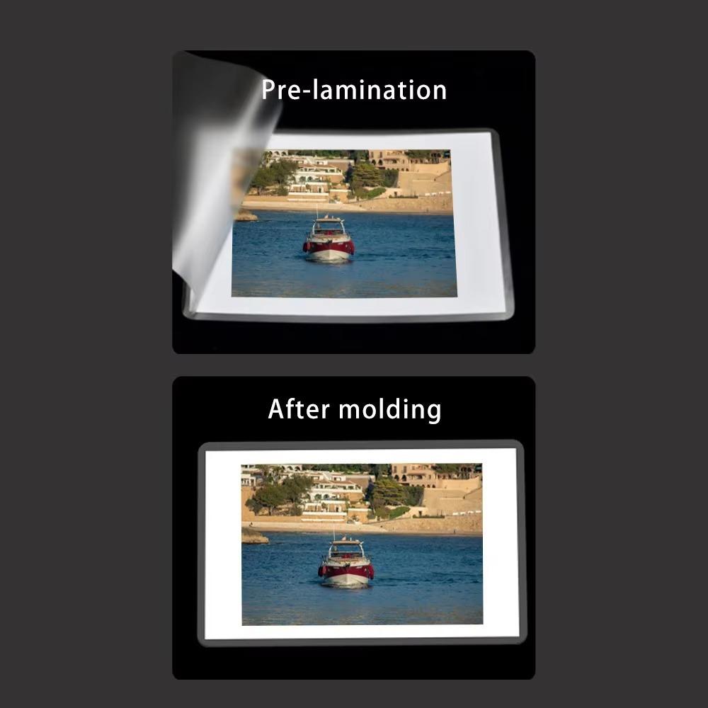 ПЭТ Термоламинирующая пленка Глянцевая Пластиковая пленка Ламинирующие пакеты Для Фото/Документов/Карточек/Изображений