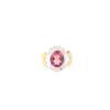 Pink Tourmaline Gemstone 925 Sterling Silver Jewelry Handmade Oval Shape Ring RR-61-7