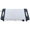 Electric food warmer, steel, 2 inserts