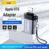 PISEN OTG Adapter: Connect Apple iPhone To USB Converter for Flash Drives.