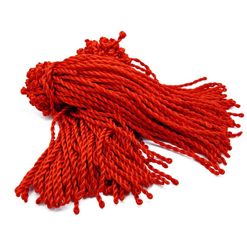 Браслет из красной нити Бэньминнянь с бусинами пяти элементов - Пятицветный браслет на запястье на Фестиваль Драконьих лодок, подарок для студентов