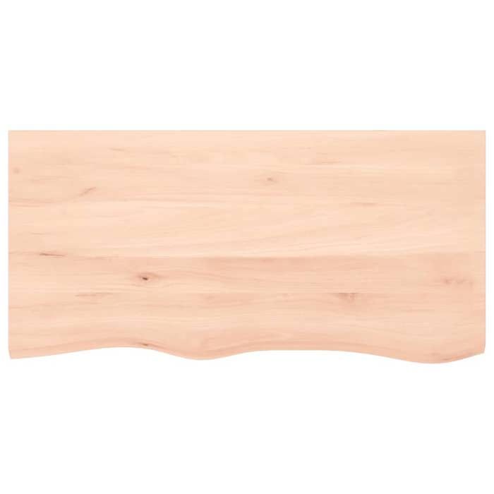 VidaXL Étagère murale 100x50x2 cm bois de chêne massif non traité 363566