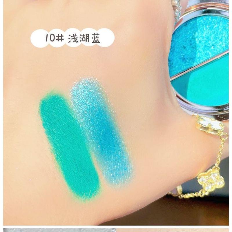 BEAUTY GLAZED - Матовые и жемчужные тени для век с двойным эффектом Charm - 10 оттенков