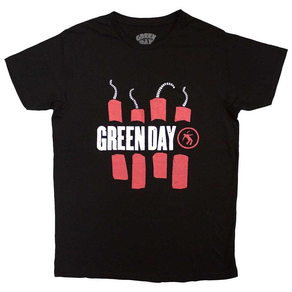 Green Day T-Shirt Dynamite New Black Official