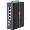 Huigu POE Industrial Fiber Optic Transceiver Switch HG800 Series