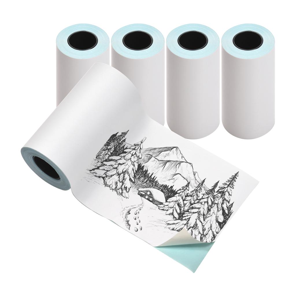 SelfAdhesive Direct Thermal Paper White Printable Sticker Paper BPAFree