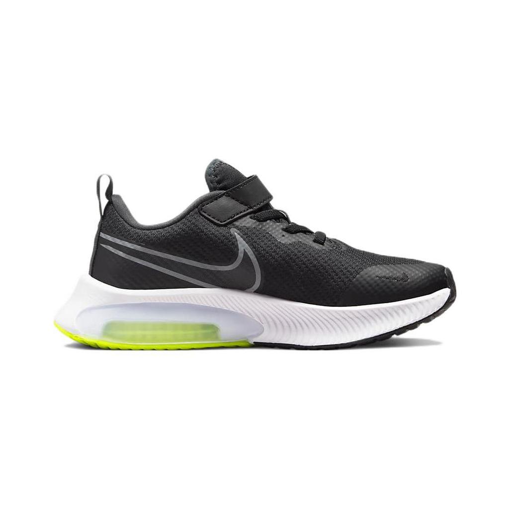 Nike Кроссовки для бега Nike Air Zoom Arcadia, износостойкие, низкие, черные с белым и зеленым, для детей 3-7 лет, CK0714-010