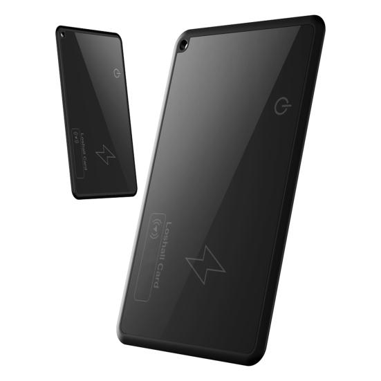 Беспроводная зарядка, кошелек, трекер, карта, ультратонкий дизайн, портативный Bluetooth-совместимый GPS-локатор, водонепроницаемый поиск тонких предметов