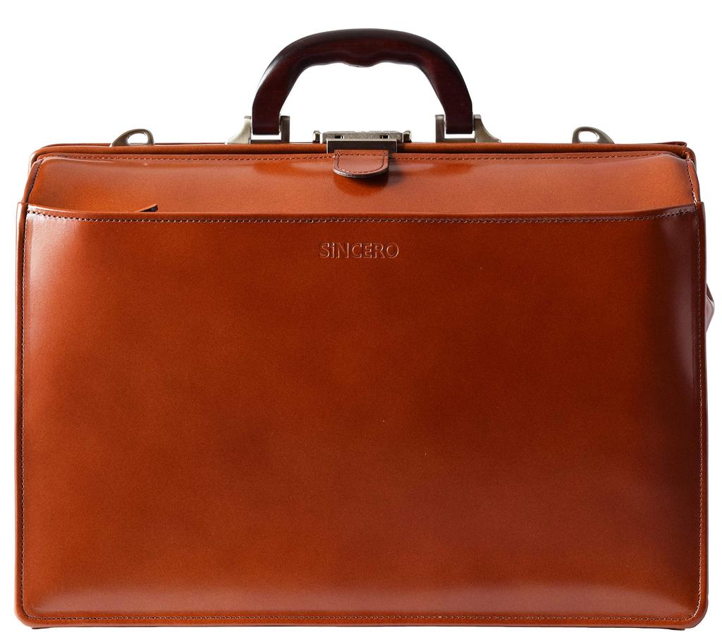 SiNCERO Dulles Bag Business Bag Genuine Leather Made In Japan A4 (Sincero) Men's WR-1017 (Brown)