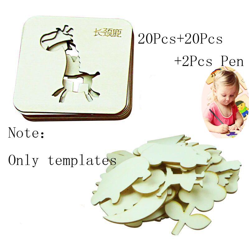 Детские игрушки для рисования, трафарет для рисования, доска для раскраски, креативные рисунки, развивающая игрушка для раннего обучения