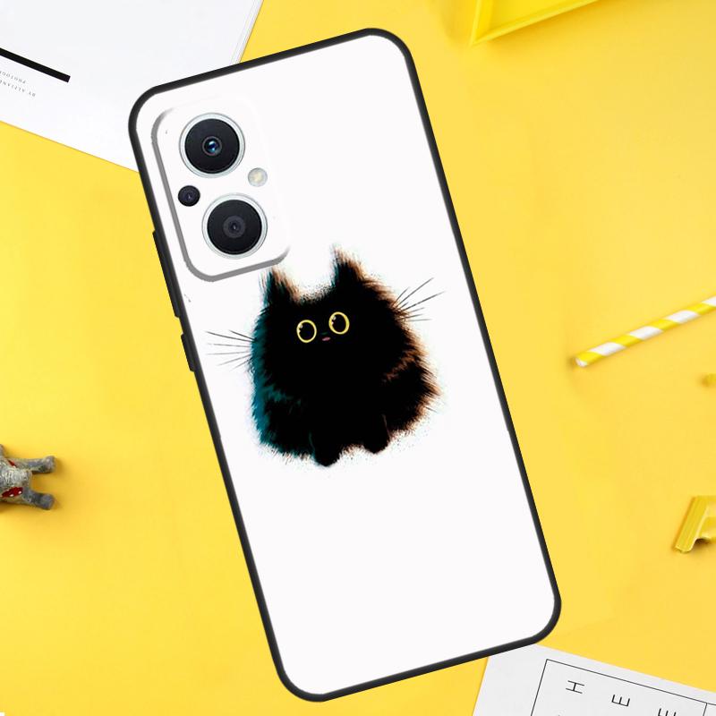 Милые котики в комплекте Чехол для OPPO Reno 14 13 12 11 10 Pro 8T 11F 12F 13F 14F 7 8 Lite OPPO Find X9 X8 X6 X5 Pro