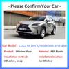 Автомобильный козырек на окно Lexus NX 200t AZ10 300 300h 2015~2025, навесы, солнцезащитные козырьки, дефлекторы, боковые дефлекторы, дымовые козырьки, аксессуары