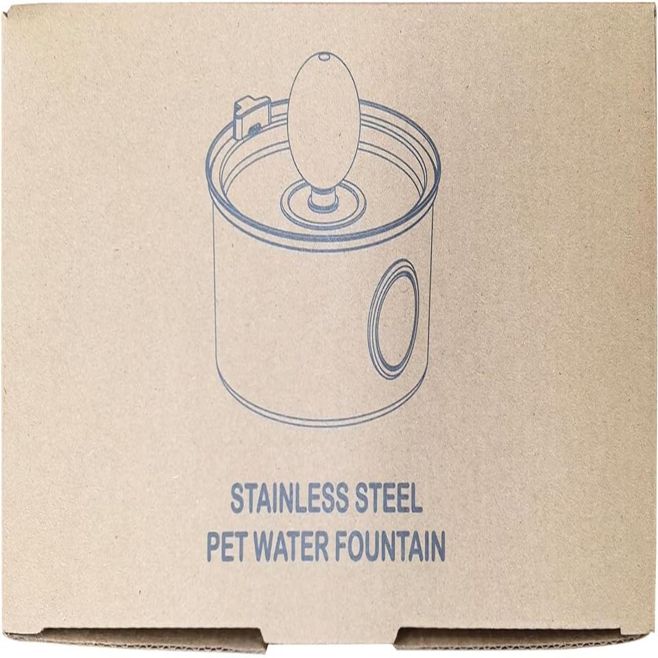 3.2L Stainless Steel Pet Water dispenser-USB Interface