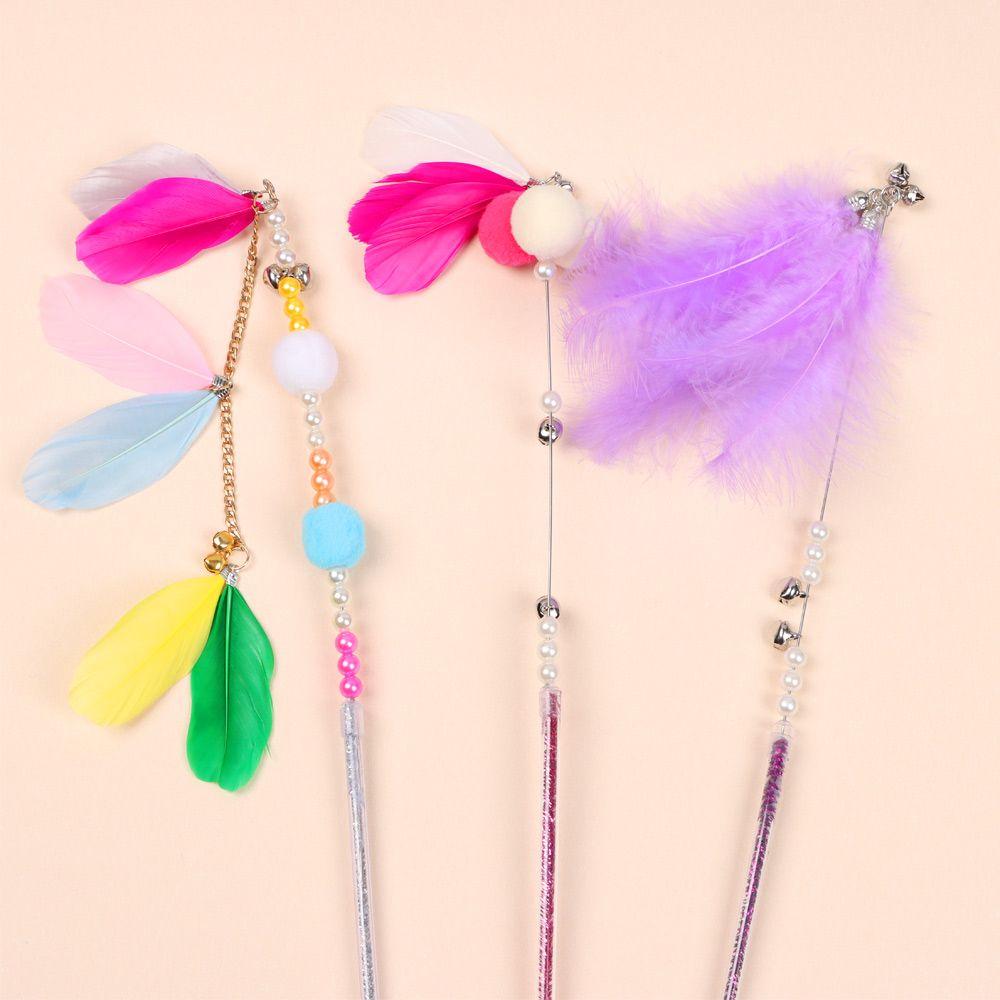 1PCS Home Tease Cat Stick Resistant Toy Pet Toy Cat Products Cat Toys Cat Supplies