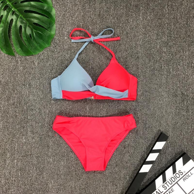 Бикини Push Up Купальники Женщины Купальник Купальный костюм Плюс Размер Бикини Набор