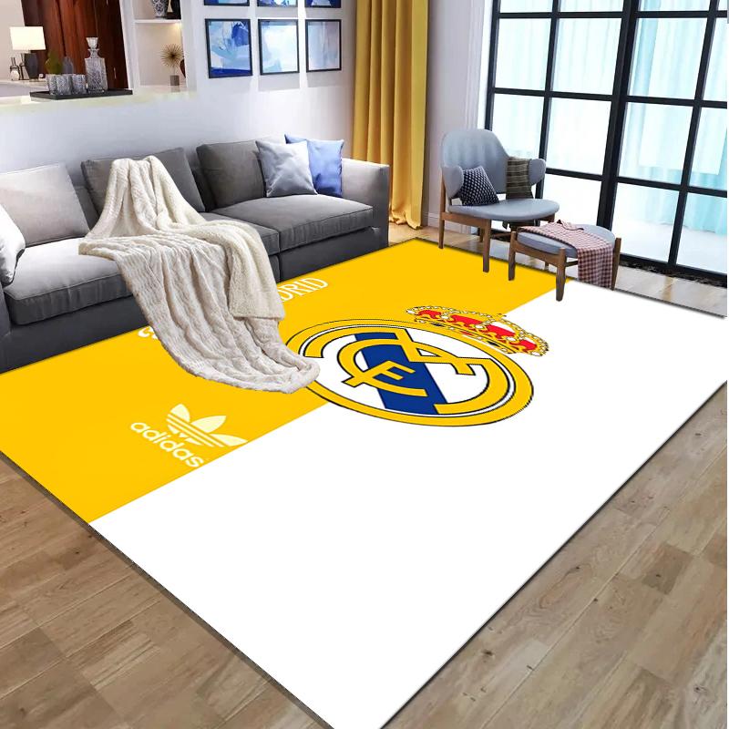 Football team Pattern Rug, Indoor/Outdoor Mat, for Picnic, Gameroom, Bedroom, Office, Living Room, Home Decor Carpet, Birthday Gift