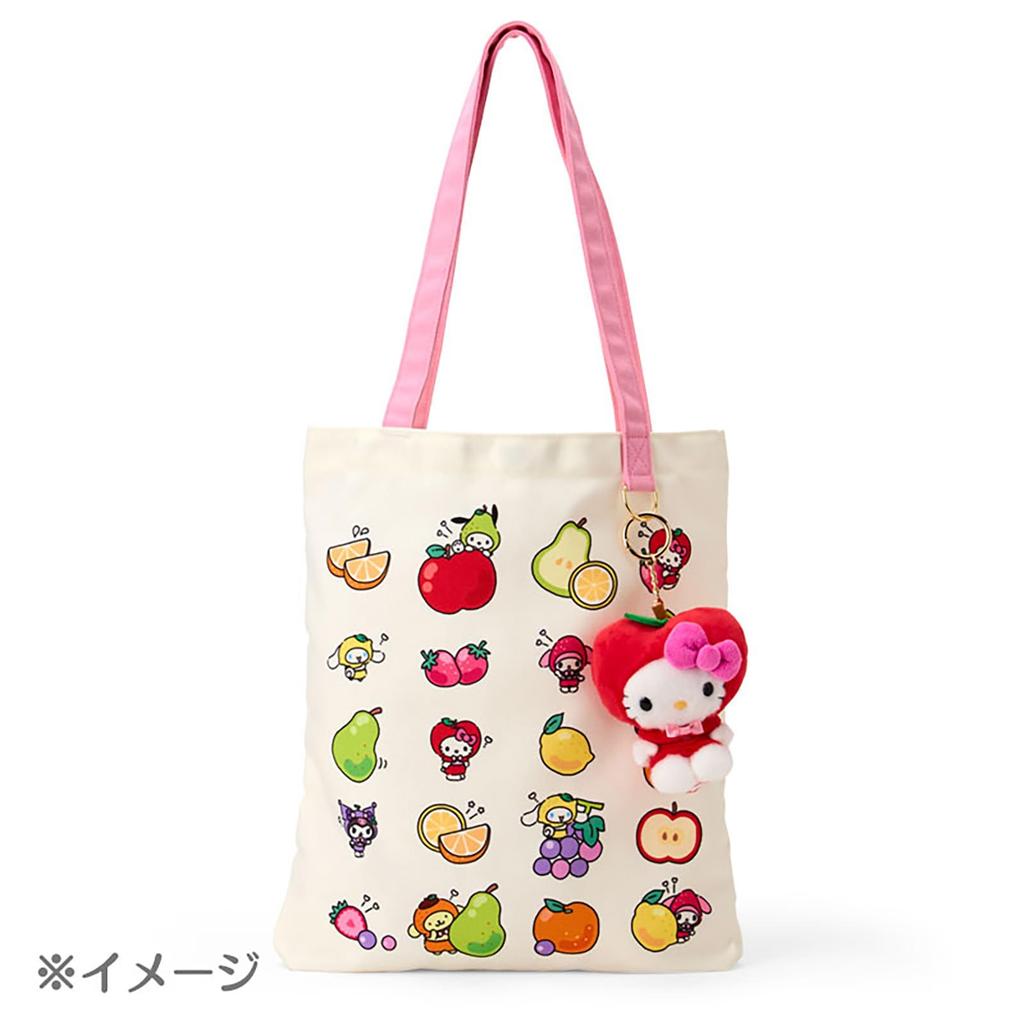 Sanrio Держатель для талисмана Hello Kitty Возраст 6 и 383881 (Фруктовый дизайн) Боа, Вверх,