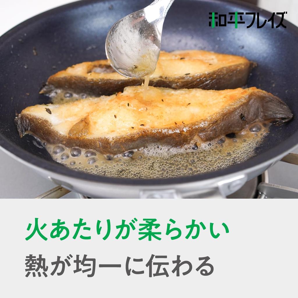 Сковорода Wahei Freiz для равномерного приготовления жареных блюд IH с покрытием Miramite, 20 см, совместима с газом, яйцами, омлетами, без содержания PFOA, покрытие, RB-2900