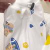 Cat Recovery Suit Soft Cotton Clothing Cute Cartoon Print Cat Four-Leg Clothes