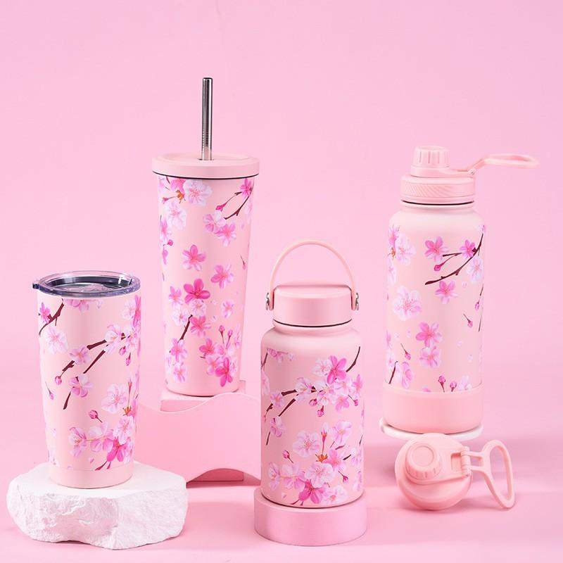Stainless Steel Vacuum Insulated Travel Mug Set 350ml To 1000ml Leakproof Lid Wide Mouth Coffee Tea Smoothie Gym Office