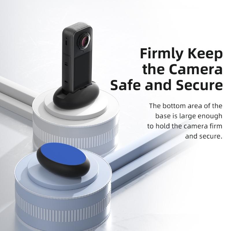 Silicone Base Camera Desktop Mount Precise Cut Design AntiSlip Base For X4 Air Outdoor Adventure Photography Accessory