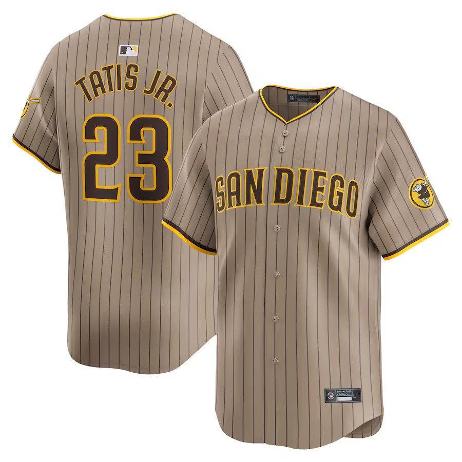 San Diego Padres 23 Tatis Jr. Jersey – Breathable Quick-Dry Baseball Jersey