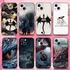 Чехол для телефона F-Fourth W-Wing Dragon Для iPhone 16,15,14,13,12,11 Plus,Pro Max,XS,X,XR,SE,Mini,8,7, Мягкий силиконовый Черный чехол